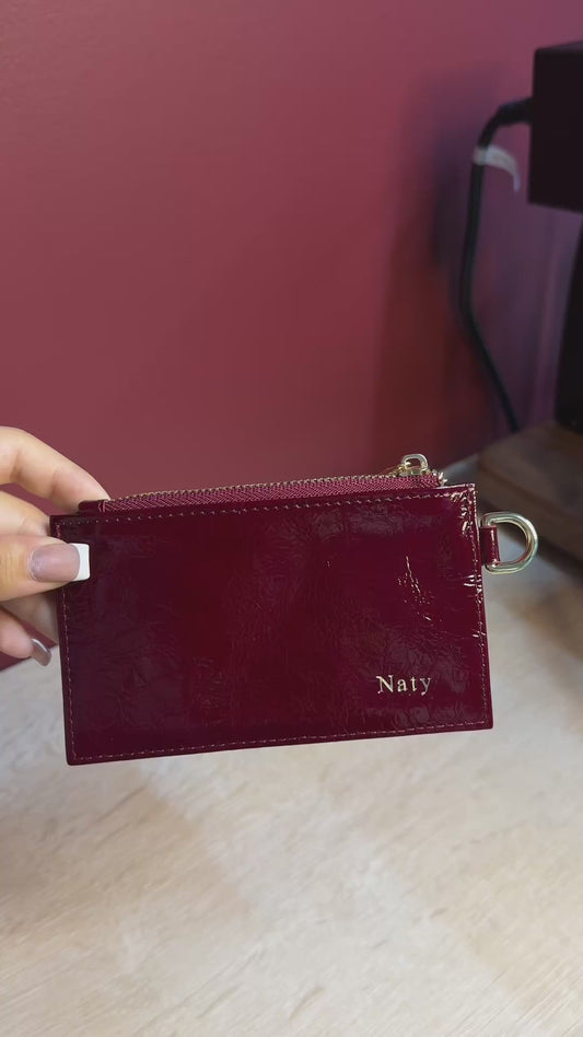 TARJETERO CHRISTINA PERSONALIZADO